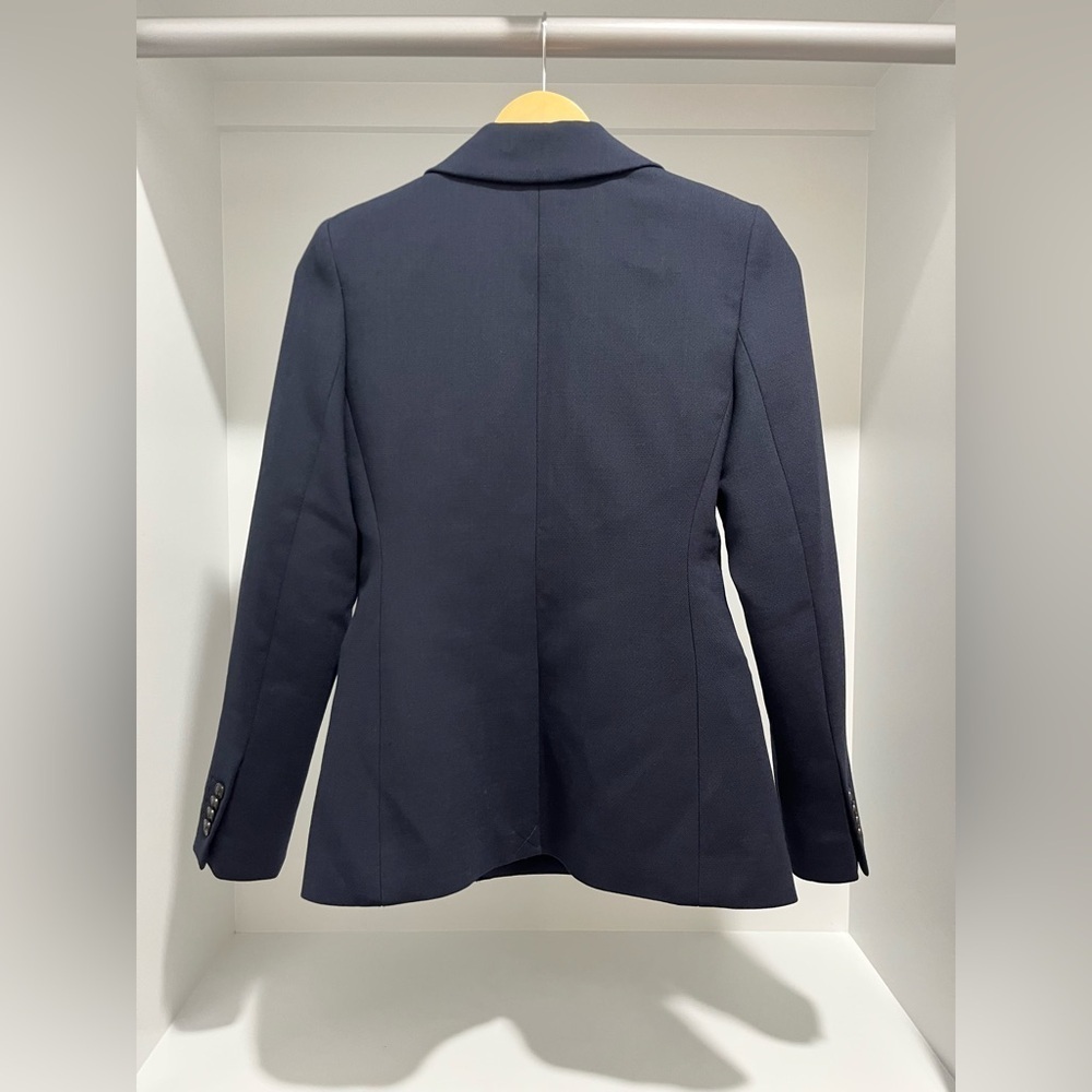 Madewell Womens The Alston Blazer Dark Navy Size 00 NS390 NEW $218 classic - Picture 9 of 13